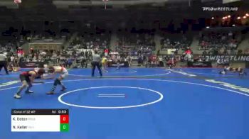 92 lbs Consolation - Kylan Ooton, Prodigy WC vs Nate Keller, Rhino