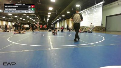 61 lbs Rr Rnd 4 - Victor Urquijo, Juggernaut Wrestling Club vs Zac Martinez, Juggernaut Wrestling Club