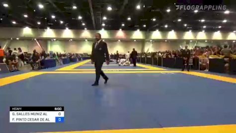 GABRIEL SALLES MUNIZ ALMEIDA vs FREDERICO PINTO CESAR DE ALMEIDA 2022 World Master IBJJF Jiu-Jitsu Championship