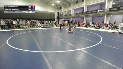 132 lbs Cons. Sub-rd Of 16 - Isaac Beirman, Moen Wrestling Academy vs Ashton Murphy, Team Idaho Wrestling Club