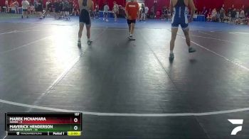 157 lbs Round 2 (4 Team) - Marek McNamara, Xavier vs Maverick Henderson, Cambridge-Isanti