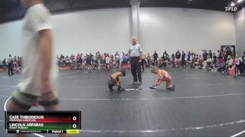 60 lbs Cons. Round 2 - Lincoln Arfaras, Funky Monkey vs Case Thibodeaux, Predator Wrestling