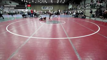 144D Quarterfinal - Diesel Baker, El Reno vs Daxton Dowing, Goddard