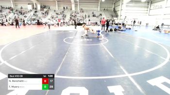 182 lbs Rr Rnd 1 - Nicholas Ronchetti, Illinois Menace vs Trey Myers, Michigan Grapplers Blue