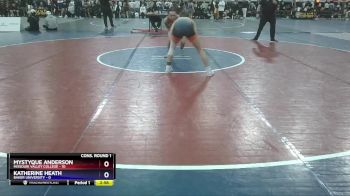 116 lbs Quarters & 1st Wb (16 Team) - Mystyque Anderson, Missouri Valley College vs Katherine Heath, Baker University