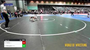 49 lbs Consolation - Knox Pohle, Rough House vs Cyborg Marquez, Grant County Elite