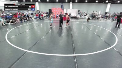 120 lbs Tyler Verceles, Team Maryland vs Garrett Short, Oklahoma Blue