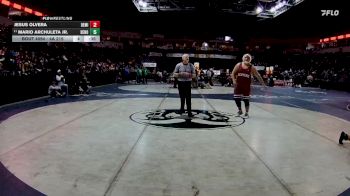 4A 285 lbs Champ. Round 1 - Isaac Ledezma, Deming vs Ethan Shannon, Artesia