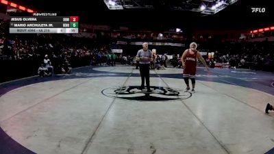 4A 285 lbs Champ. Round 1 - Isaac Ledezma, Deming vs Ethan Shannon, Artesia