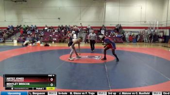 152 lbs Championship Bracket - Bentley Briscoe, Hayden vs Artez Jones, Carver Birmingham