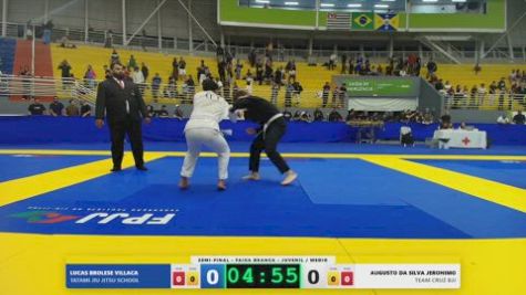 AUGUSTO DA SILVA JERONIMO vs LUCAS BROLESE VILLACA 2026 FPJJ Circuito Paulista GI Etapa 3