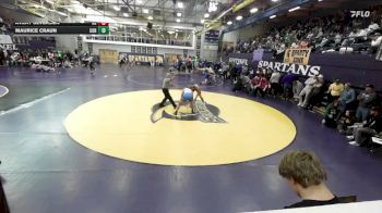 190 lbs Champ. Round 2 - Maurice Craun, Corvallis vs Avery Severson, Helena