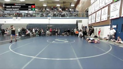 95 lbs Champ. Round 1 - Mikey Buchholz, Idaho Falls Wrestling Club vs Paxon Talbott, Middleton Wrestling Club