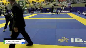 MARIA LUIZA LAVINAS BELTRÃO vs ANA ELIZA OLIVEIRA SILVA 2024 Brasileiro Jiu-Jitsu IBJJF