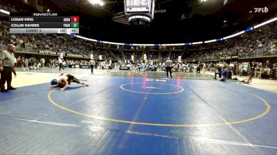 147 lbs Consy 5 - Logan Krul, Avonworth vs Collin Havers, Youngsville