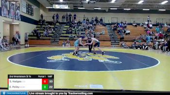 106 lbs 2nd Wrestleback (8 Team) - Steve Hodges, Landmark Christian School vs Ethan Polley, Model