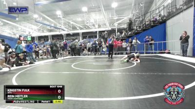 55 lbs Cons. Round 3 - Rein Meitler, Team Lightning vs Kingstin Fulk, WTC