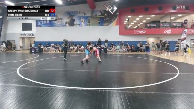 115 lbs Joseph Pasterkiewicz, Ohio Scarlet vs Reid Miles, New Jersey
