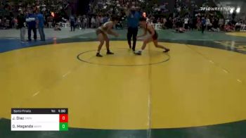 157 lbs Semifinal - Juan Diaz, Cronus WC vs Diego Maganda, Warriors