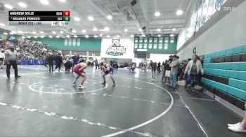 150 lbs Champ. Round 2 - Andrew Soliz, Granite Hills vs Seamus Fergus, Dos Pueblos