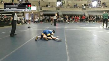 121 Championship Bracket Champ. Round 3 - Rocco Mikolyzk, Prior Lake vs Wyatt Koenen, Wayzata