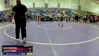 67 lbs Cons. Round 3 - Luca McNamara, IL vs Joshua Strode, IL