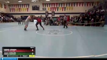 285 lbs Cons. Round 2 - Dieme Lipanda, Iowa City, City High vs Zach Conlon, Dubuque Hempstead