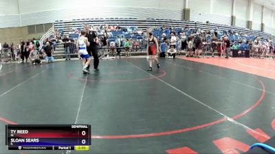 77 lbs Semifinal - Ty Reed, IN vs Sloan Sears, IL