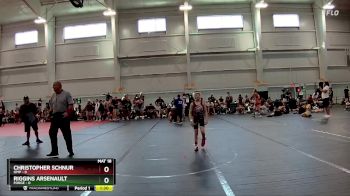 72 lbs Round 4 (8 Team) - Christopher Schnur, OMP vs Riggins Arsenault, FORGE