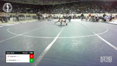 3A-157 lbs Cons. Semi - Kelby Ingram, BLACKWELL vs Jason Powders, HENRYETTA