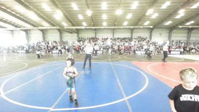 46 lbs Quarterfinal - Rocky Andrade, Rkda vs Leoangel Silva, Juggernaut WC