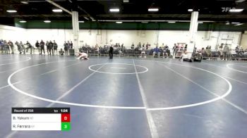 120 lbs Round Of 256 - Brad Yokum, NC vs Ryan Ferrara, NY
