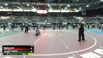 126 lbs Semifinal - Renae Cook, Forest Grove vs Keanna Conrad, Blackfoot