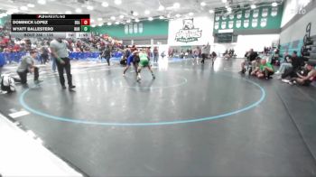138 lbs Cons. Round 2 - Wyatt Ballestero, Burroughs vs Dominick Lopez, Beaumont