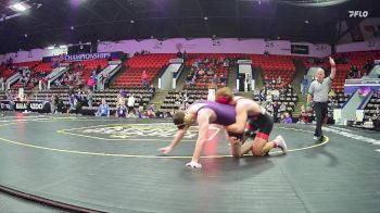 157 lbs Semifinals (8 Team) - Nathan Matsos, Huron HS (New Boston) vs Todd Darling, Fowlerville HS