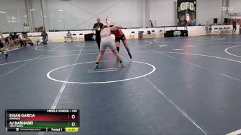 145 lbs 7th Place Match - Evian Garcia, Oakdale vs Aj Barnabei, Team NBWC