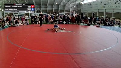 105 lbs Quarters - Peggy Susan Dean, Colorado vs Jadyn Graham, Wyoming