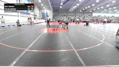 113 lbs Rr Rnd 2 - Guy Wavra, Capital City Wrestling Club vs Dylan Miguel, The Fort Hammers Maroon