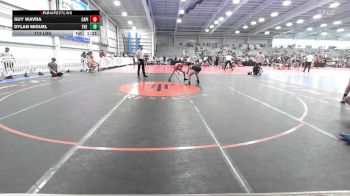 113 lbs Rr Rnd 2 - Guy Wavra, Capital City Wrestling Club vs Dylan Miguel, The Fort Hammers Maroon