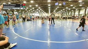 85 lbs Rr Rnd 3 - Luca Vitello, MF Dynasty - MS vs Giovonni Nix, Team Gotcha - MS
