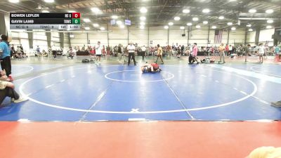 95 lbs Round Of 16 - Bowen Lefler, NC Gold - MS vs Gavin Lamb, TDWC Maniacs Blue - MS