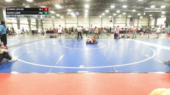 95 lbs Round Of 16 - Bowen Lefler, NC Gold - MS vs Gavin Lamb, TDWC Maniacs Blue - MS