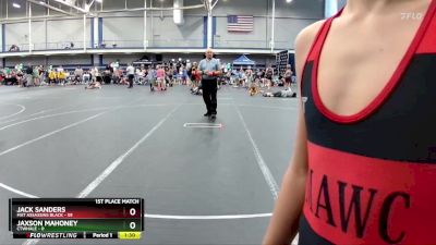 92 lbs Finals (2 Team) - Camron Veneziano, CTWHALE vs Camdin Renfer, Mat Assassins Black