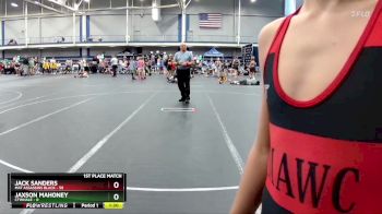 92 lbs Finals (2 Team) - Camron Veneziano, CTWHALE vs Camdin Renfer, Mat Assassins Black