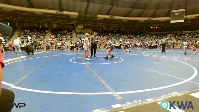 140 lbs Quarterfinal - Jolynn Prock, Sperry Wrestling Club vs Damien Fisher, Collinsville Cardinal Youth Wrestling