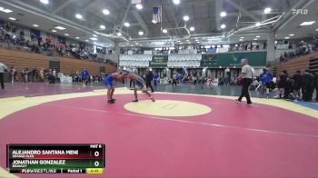 120 lbs Cons. Round 2 - Alejandro Santana Mendoza, Orange Glen vs Jonathan Gonzalez, Brawley