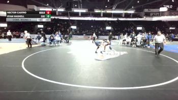 132 lbs Cons. Round 3 - Hector Castro, Meadowdale vs Ryan Haskell, Southlake Carroll
