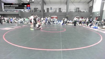 U16 FS - 165 lbs Quarters - Beckett Shumaker, Redmond Wrestling Academy vs Logan Bowles, Thurston County Wrestling Club