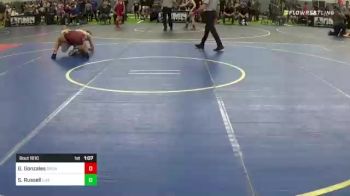 126 lbs Round Of 16 - Gabe Gonzales, Bronco WC vs Sabian Russell, Live Training