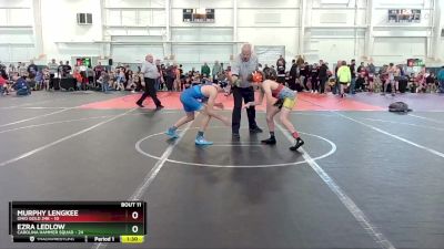 115 lbs Round 3 (10 Team) - Ezra Ledlow, Carolina Hammer Squad vs Murphy Lengkee, Ohio Gold 24K